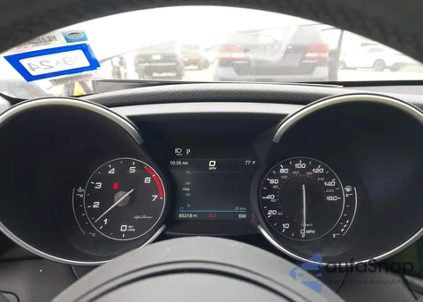 2021 Alfa Romeo Giulia Rwd z USA, uszkodzony, nr VIN ZARFAMAN3M7644958